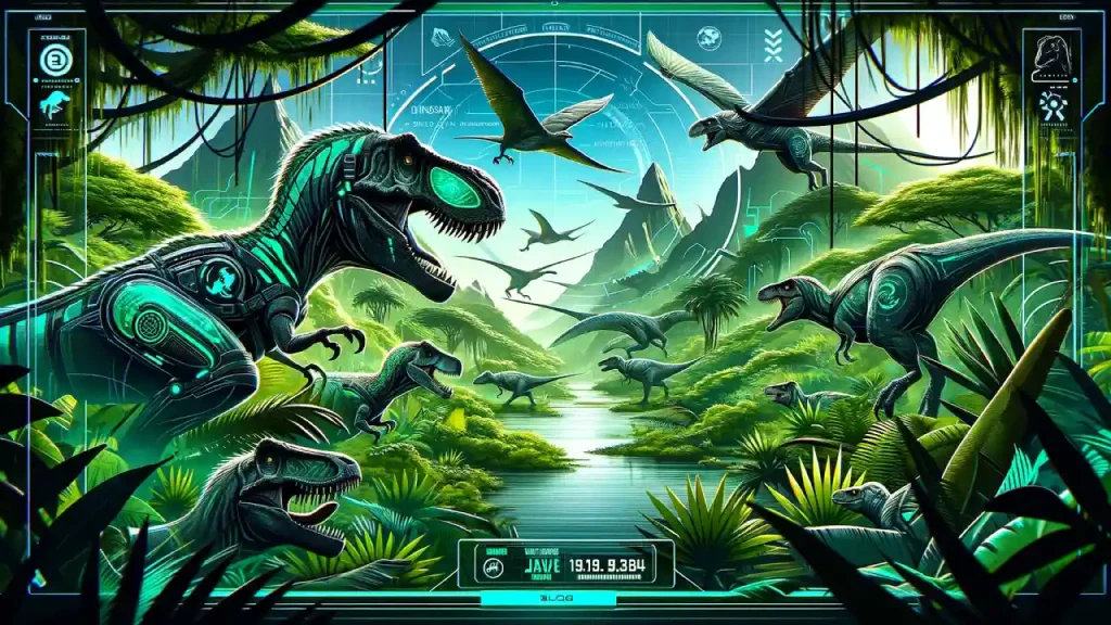 Jurassic World Alive mobile game dinosaurs