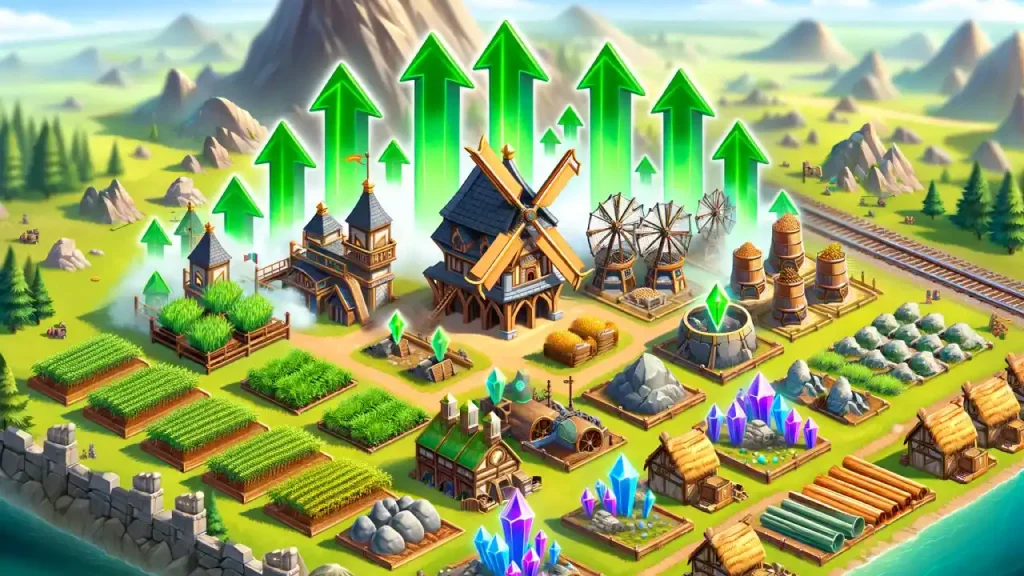 Hyperfarm in Lords Mobile game