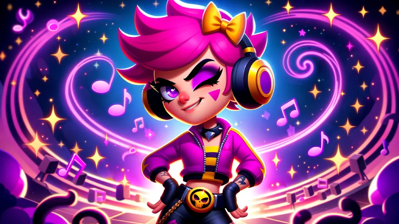 Melodie from Brawl Stars mobile game