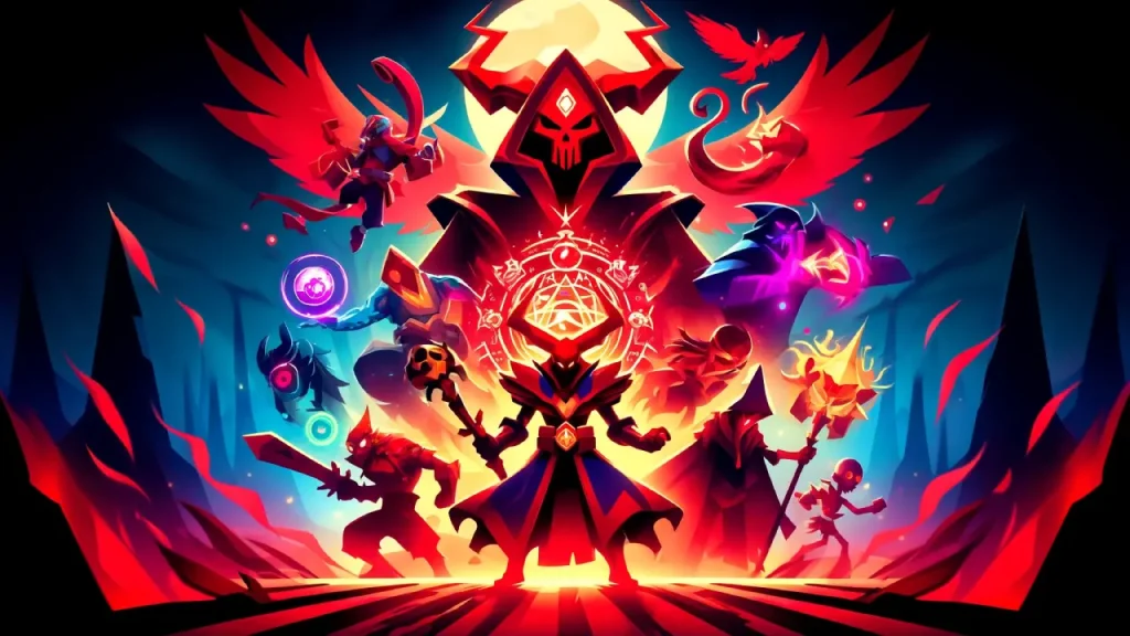 Mythic brawler illustration