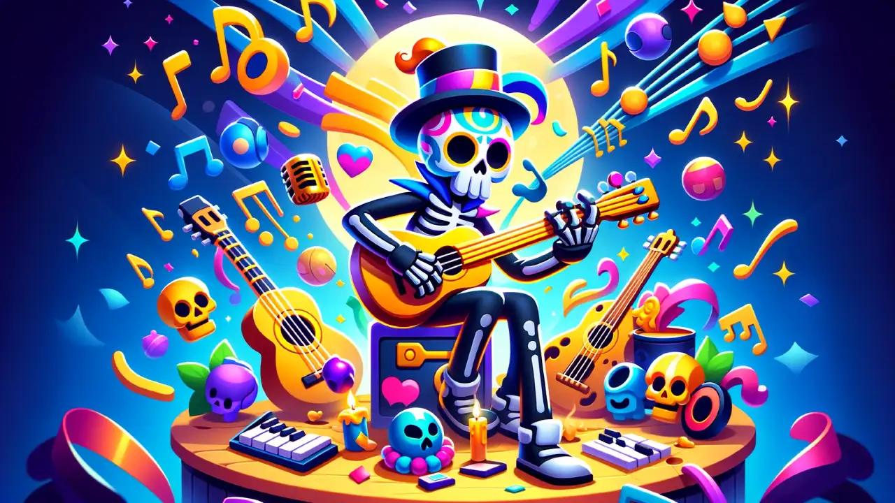 Brawl Stars poco skin illustration