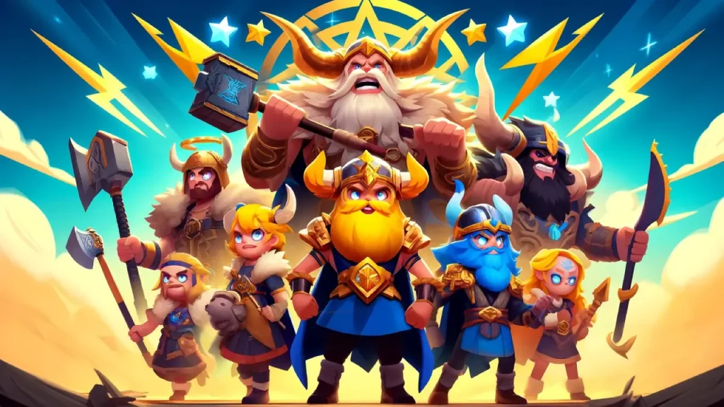 Ragnarok season skins in Brawl Stars