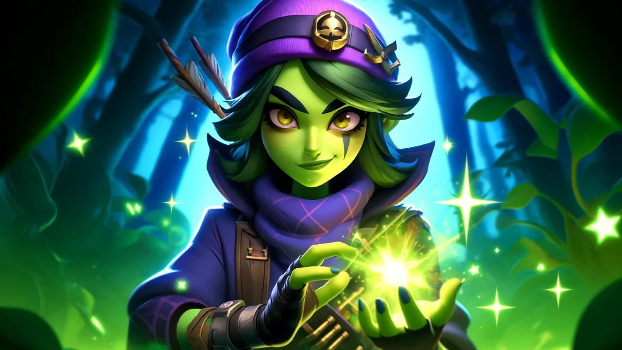 Willow from Brawl Stars game