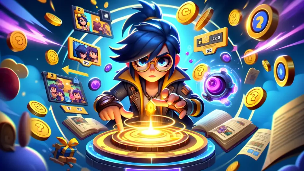 Colette illustration in Brawl Stars mobile game