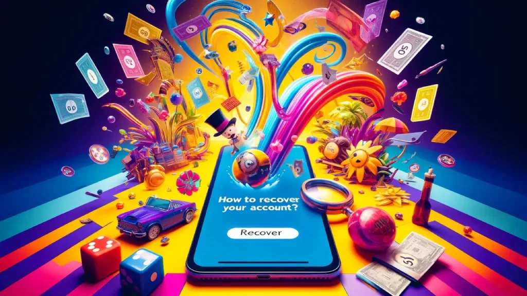 Monopoly GO account recovery illustration