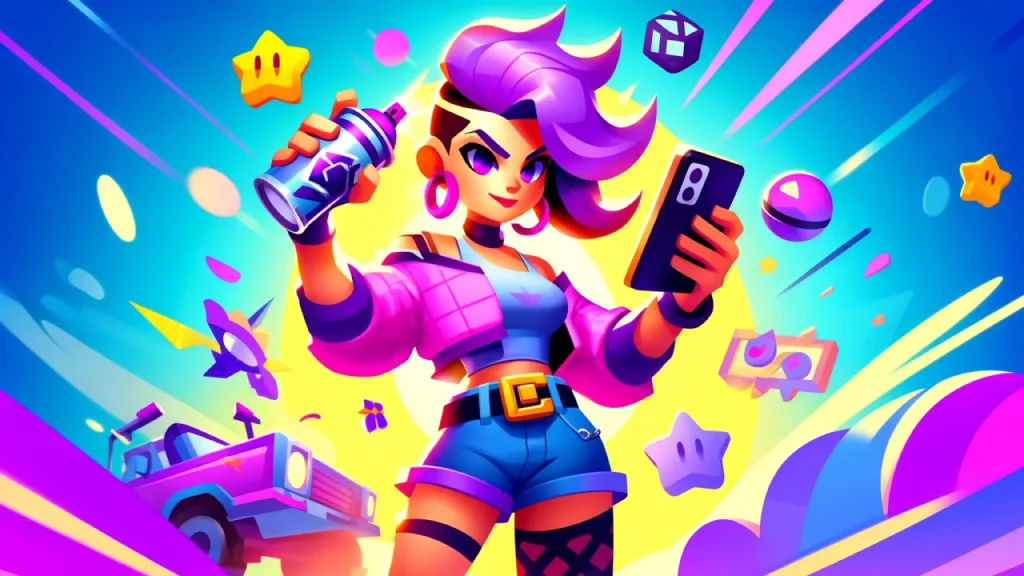 Emz Brawl Stars illustration