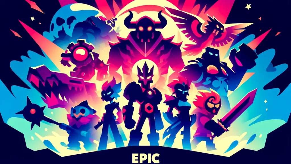 Epic skin illustration