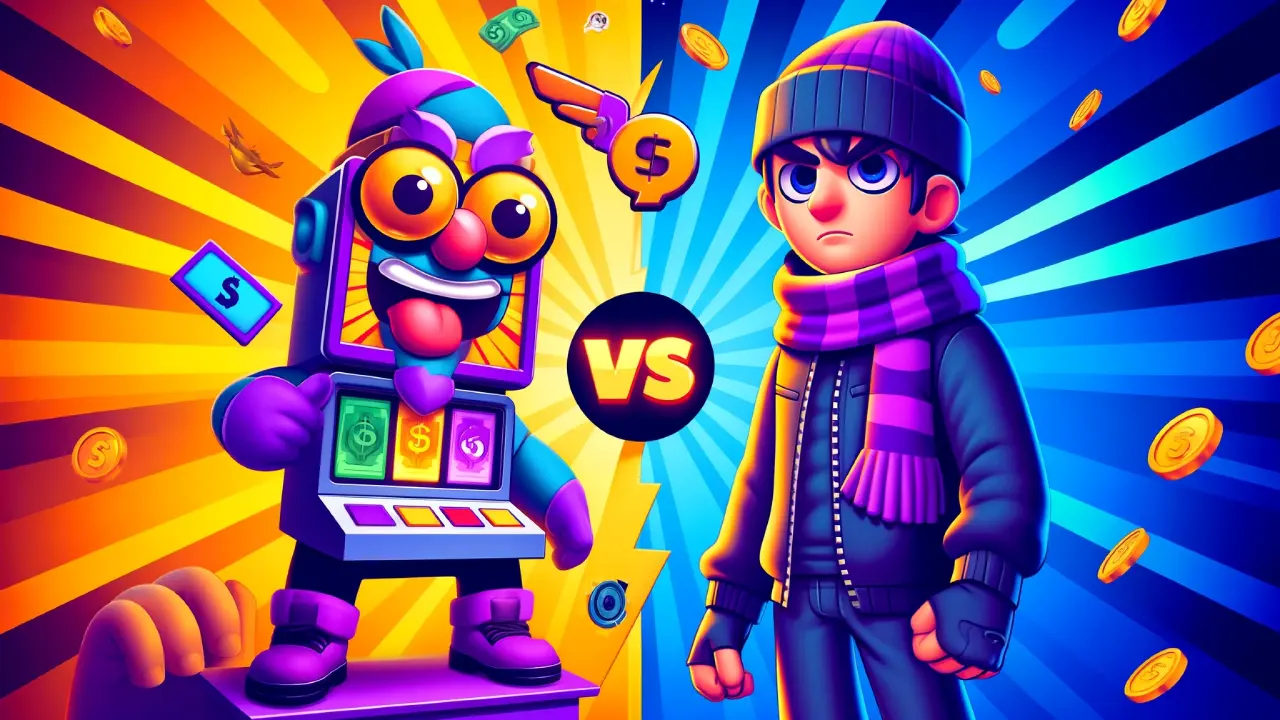 Griff and Edgar in Brawl Stars