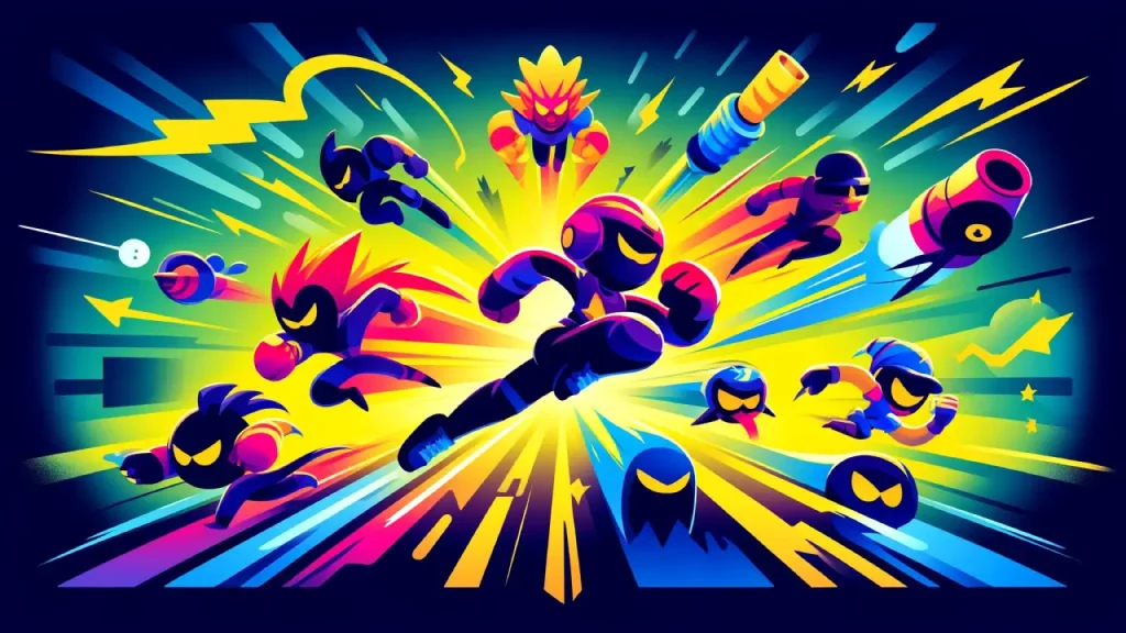 The fastest brawler illustration
