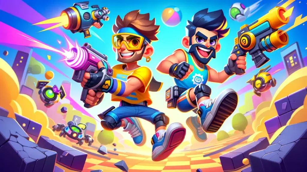 Larry and Lawrie illustration