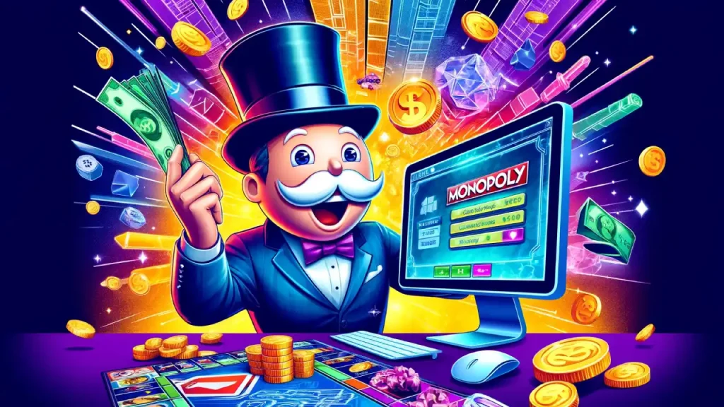 Monopoly GO playing on PC illustration