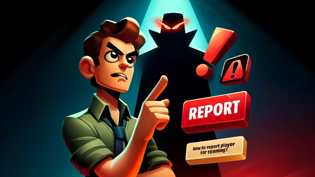 Brawl Stars report teaming