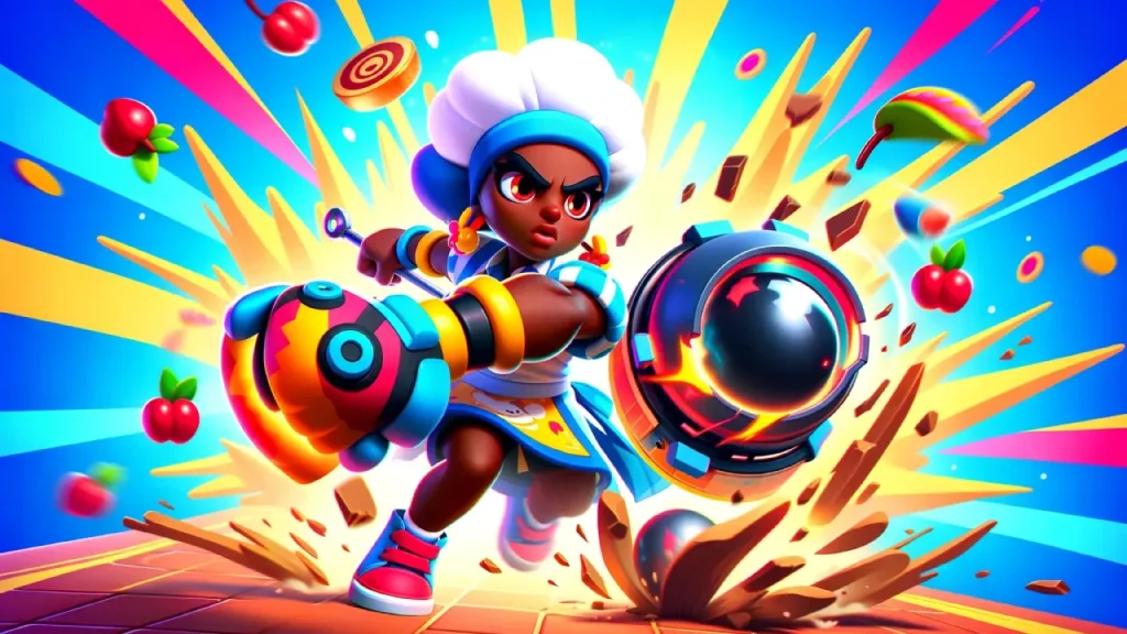 Maisie in Brawl Stars illustration