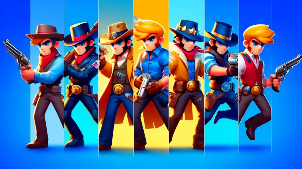Colt skins in Brawl Stars