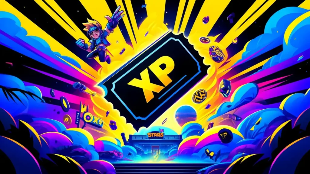 XP in Brawl Stars illustration