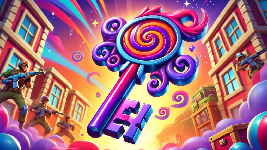 Key in Squad Busters mobile game