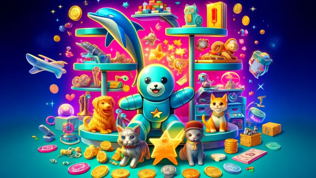 Tokens in Monopoly GO mobile game