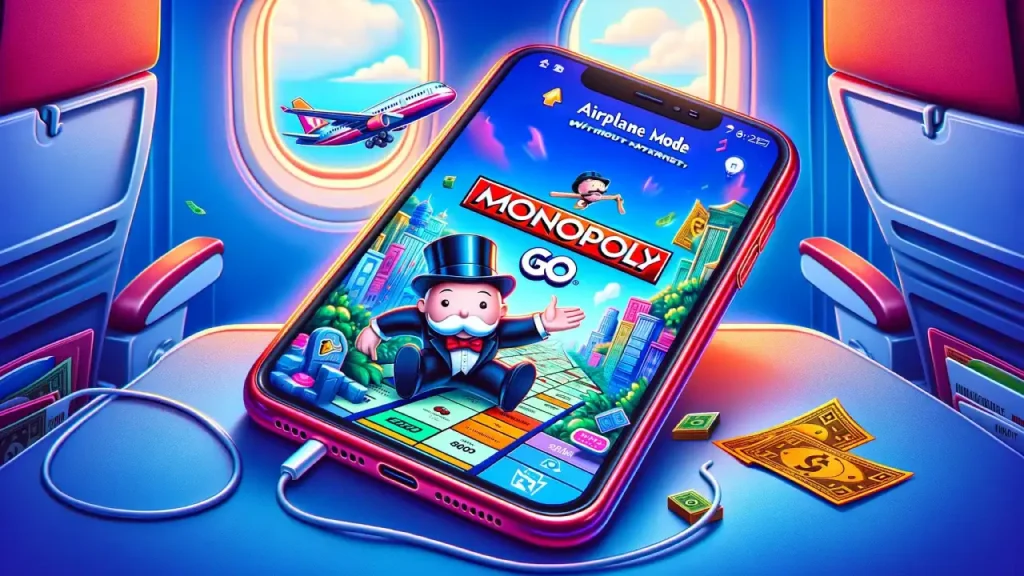 Monopoly GO airplane mode on mobile