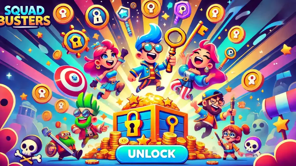 Squad Busters unlocking characters