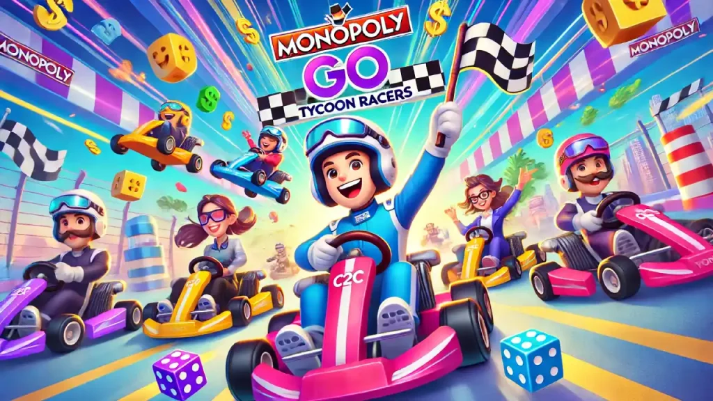 Monopoly GO tycoon racers illustration