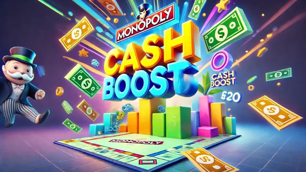 Cash boost in Monopoly GO mobile game