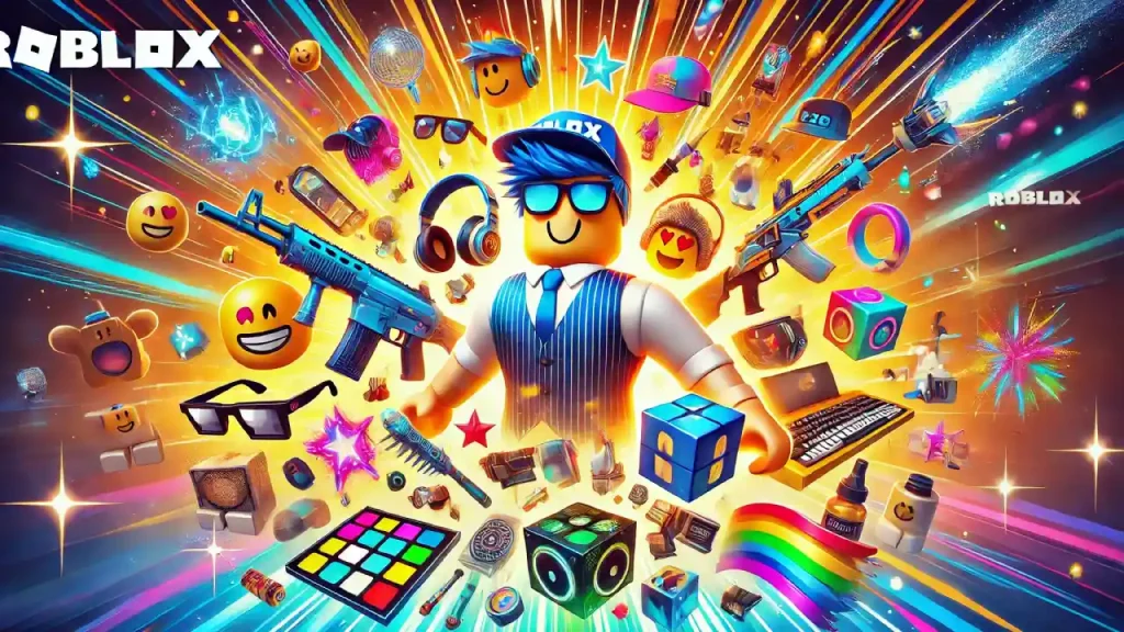 Drop items in Roblox