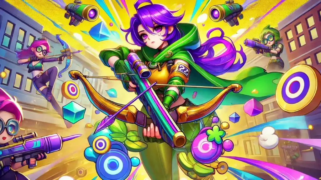 Archer Queen in Squad Busters