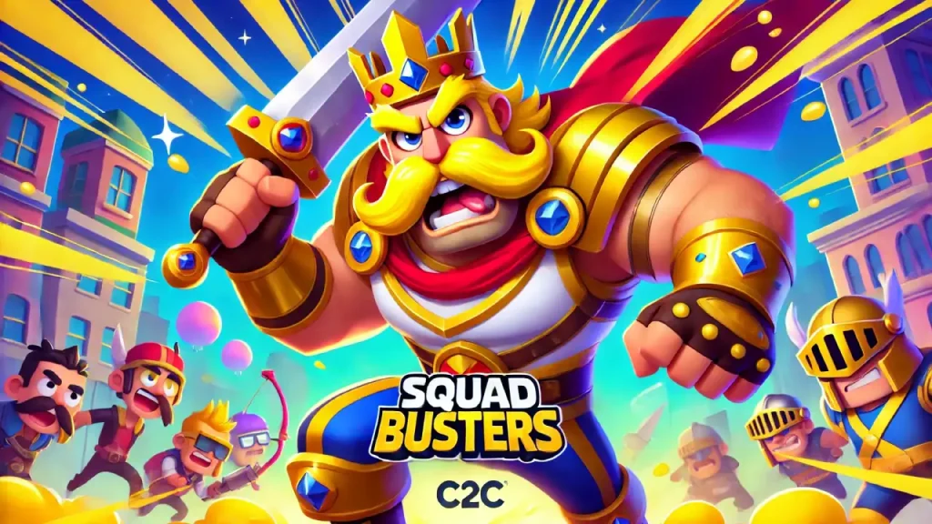 Barbarian King in Squad Busters