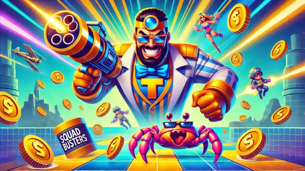 Dr T in Squad Busters