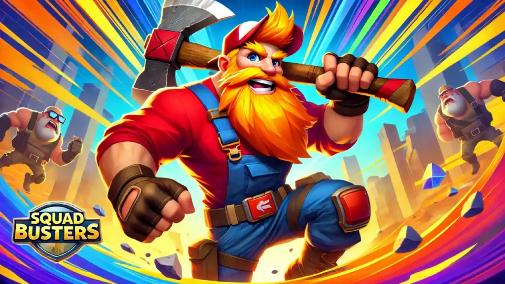 Greg in Squad Busters