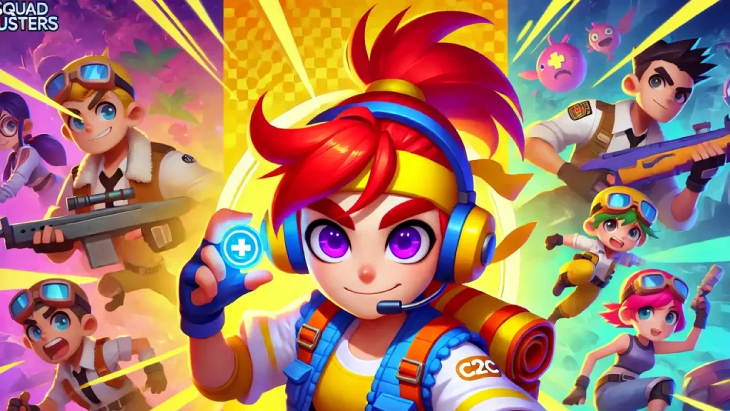 Pam in Squad Busters