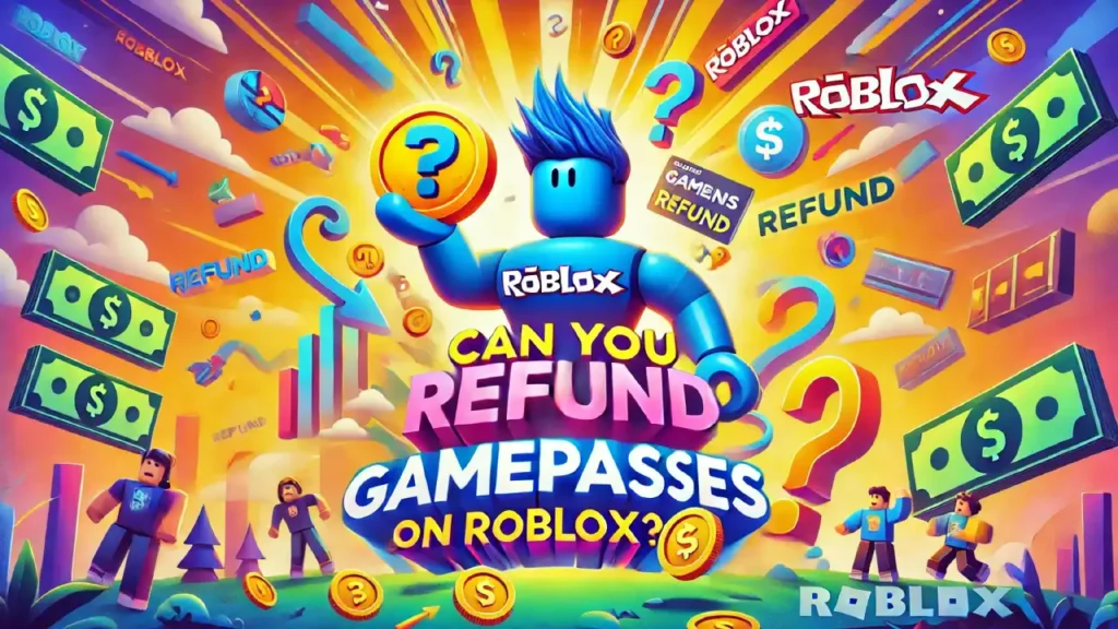 Refund gamepasses on Roblox