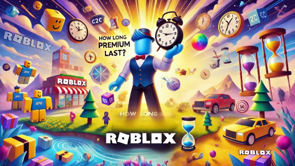 How long does premium last in Roblox