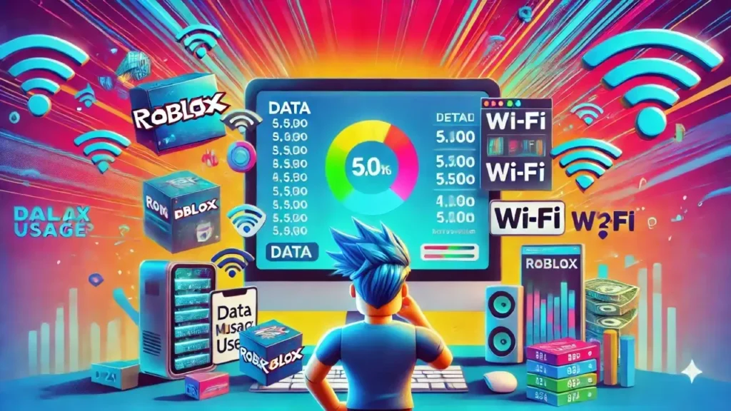 Data usage in Roblox