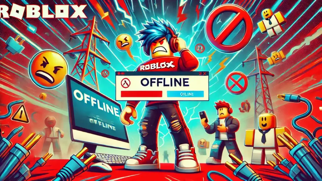 Appear offline in Roblox