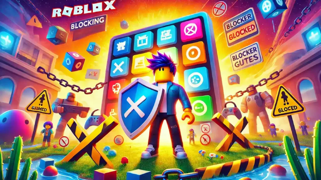 Block games on Roblox