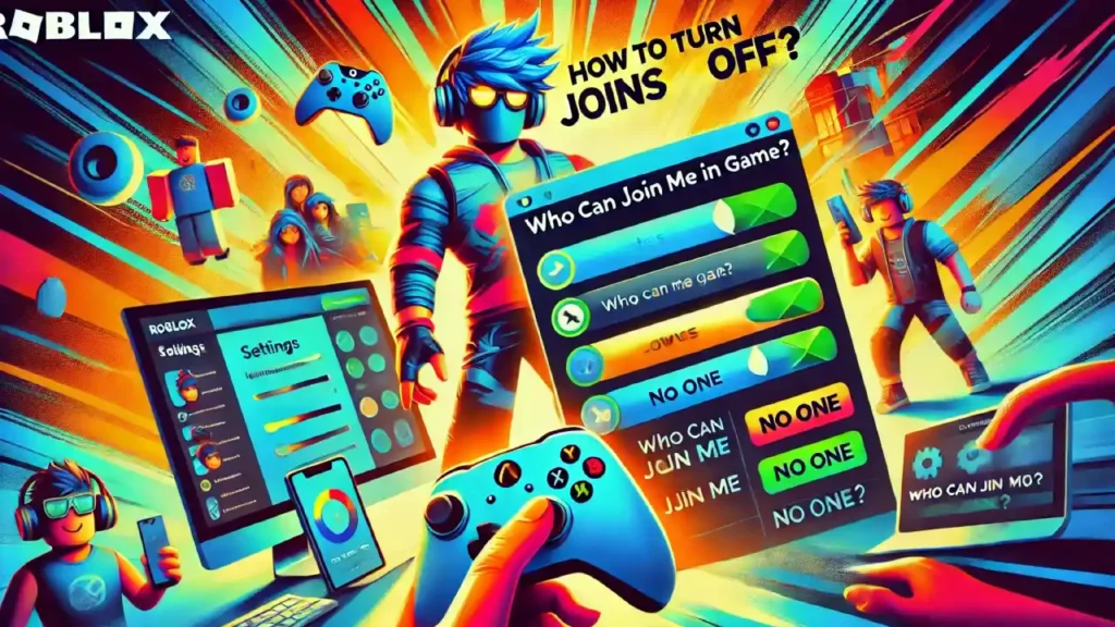 Turn joins off in Roblox