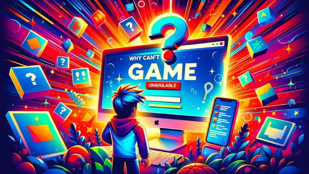 Unavailable games in Roblox