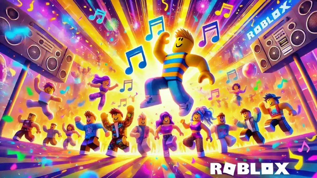Dancing in Roblox