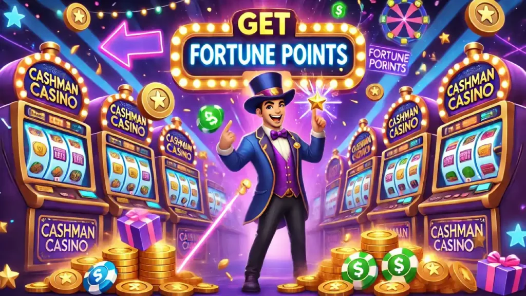 How to get fortune points in Cashman Casino
