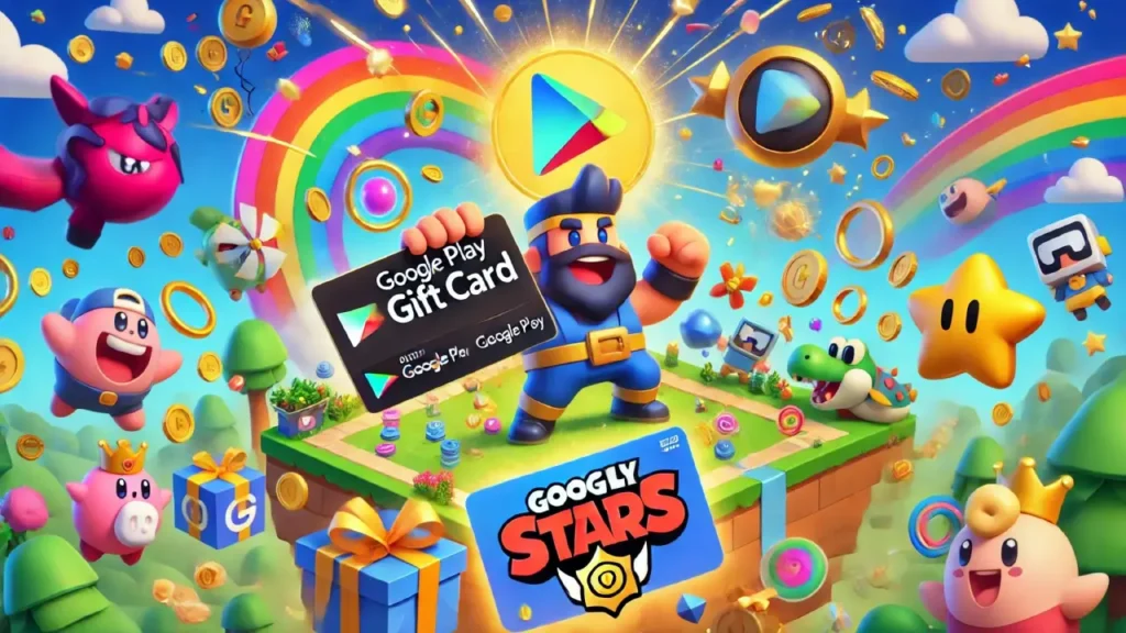 Google Play gift card in Brawl Stars