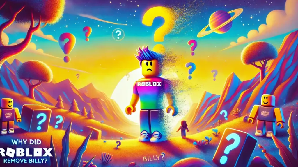 Why Did Roblox Remove Billy