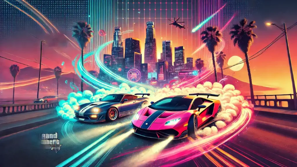 Drifting cars in GTA 5