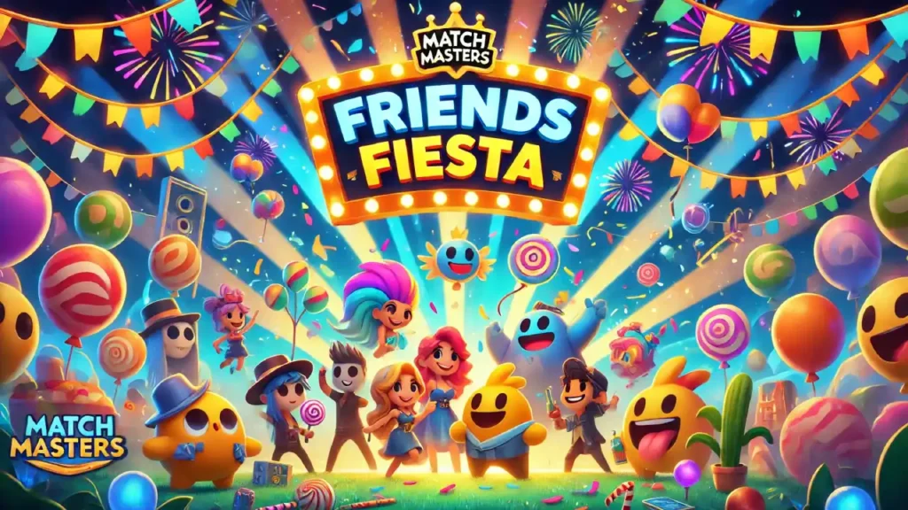 Friends fiesta in Match Masters