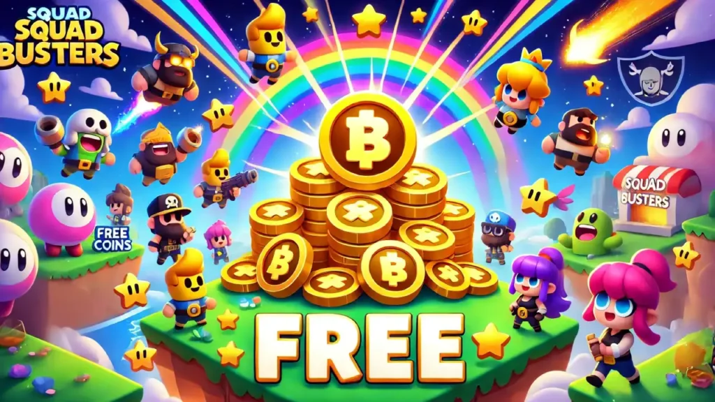 Free coins in Squad Busters