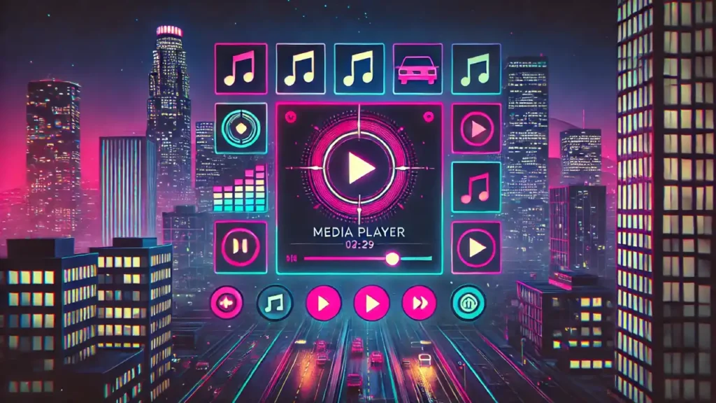 Media player in GTA 5