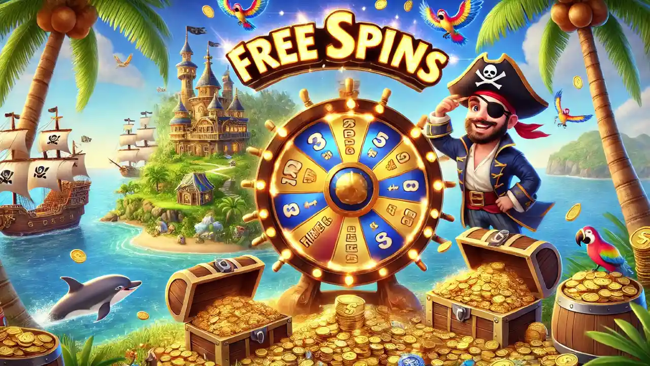 Free spins in Pirate Kings