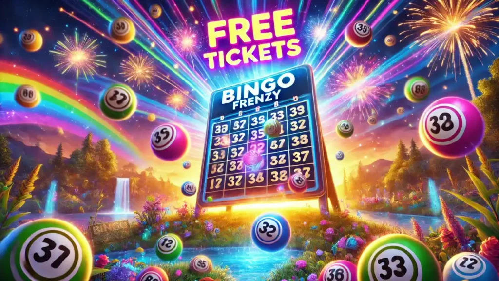 Tickets in Bingo Frenzy