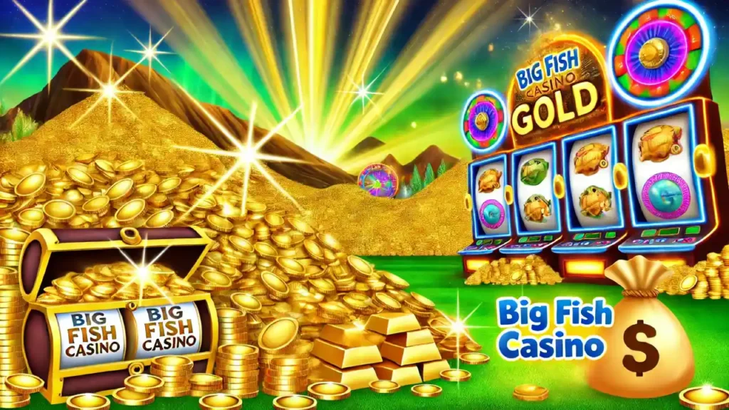 Gold bars in Big Fish Casino
