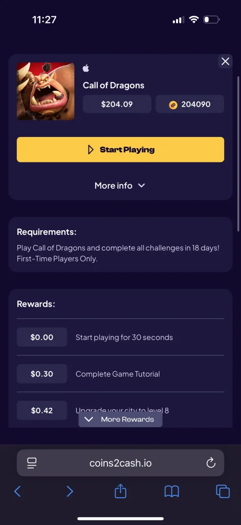 Call off Dagons offers 1